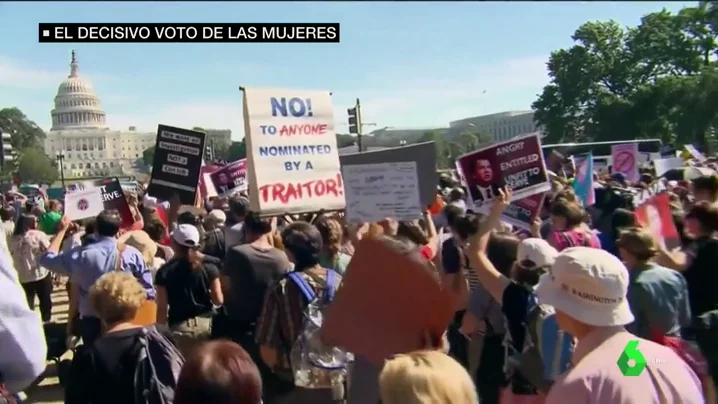 Protestas en Estados Unidos frente al Congreso