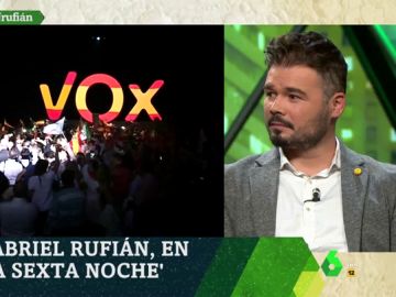 Gabriel Rufián en laSexta Noche Gabriel Rufián en laSexta Noche