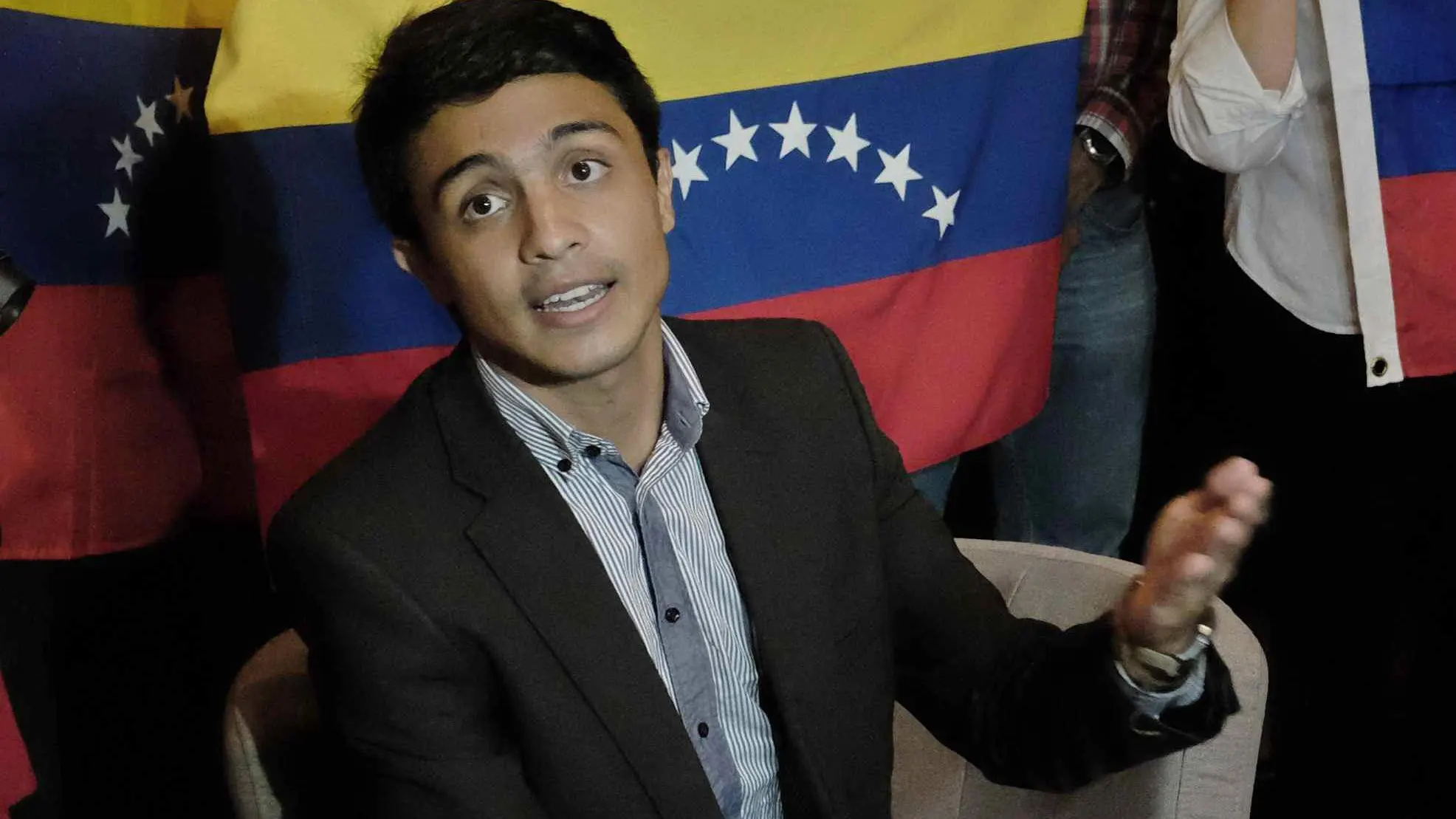 El exdirigente estudiantil venezolano Lorent Saleh.