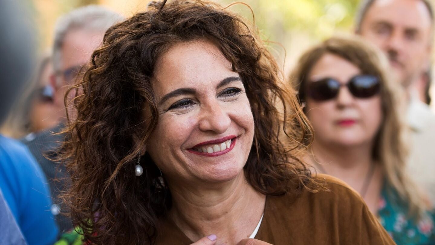 La ministra de Hacienda, Mar&iacute;a Jes&uacute;s Montero
