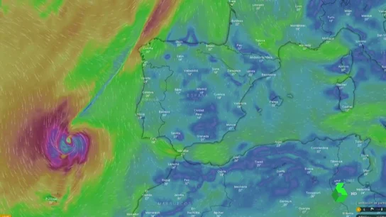 Imágenes en satélite del huracán Leslie: así se ve desde el espacio su gran cercanía con España Imágenes en satélite del huracán Leslie: así se ve desde el espacio su gran cercanía con España