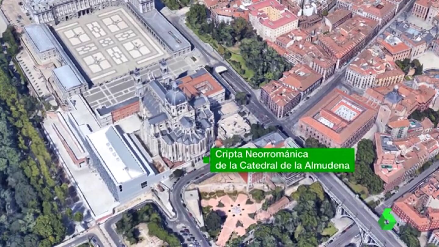 Cripta de La Almudena donde podr&iacute;a acabar enterrado Franco