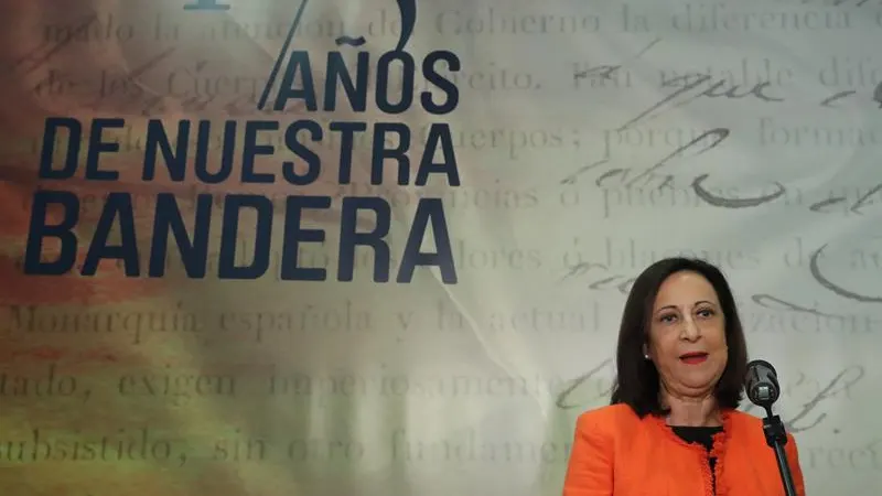 La ministra de Defensa, Margarita Robles