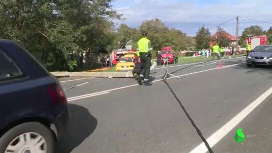 Accidente de tr&aacute;fico en A Coru&ntilde;a