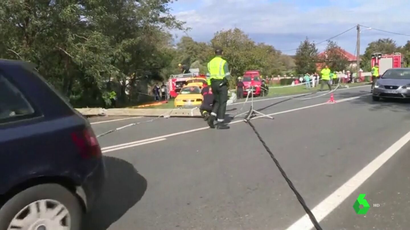 Accidente de tr&aacute;fico en A Coru&ntilde;a