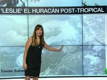 Galicia, Castilla y León y Andalucía: las regiones españolas que más sufrirán los efectos del huracán Leslie