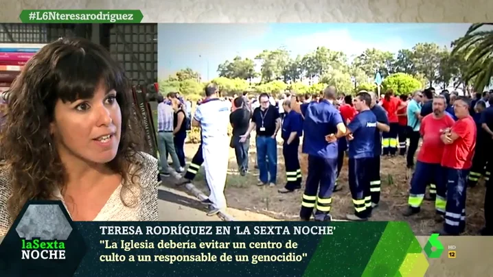 Teresa Rodríguez, en laSexta Noche