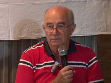 Josep Pàmies durante su conferencia Josep Pàmies durante su conferencia