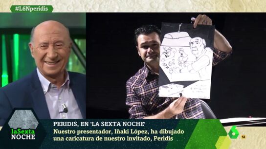 Retrato de I&ntilde;aki L&oacute;pez del maestro Peridis