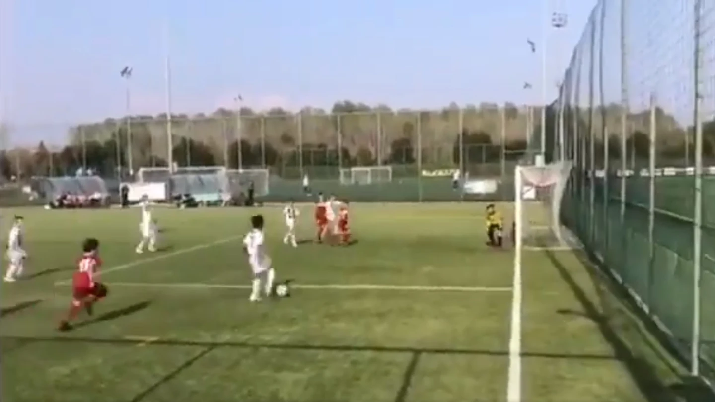 Cristiano Ronaldo Jr. marca un gol con la Juve Cristiano Ronaldo Jr. marca un gol con la Juve