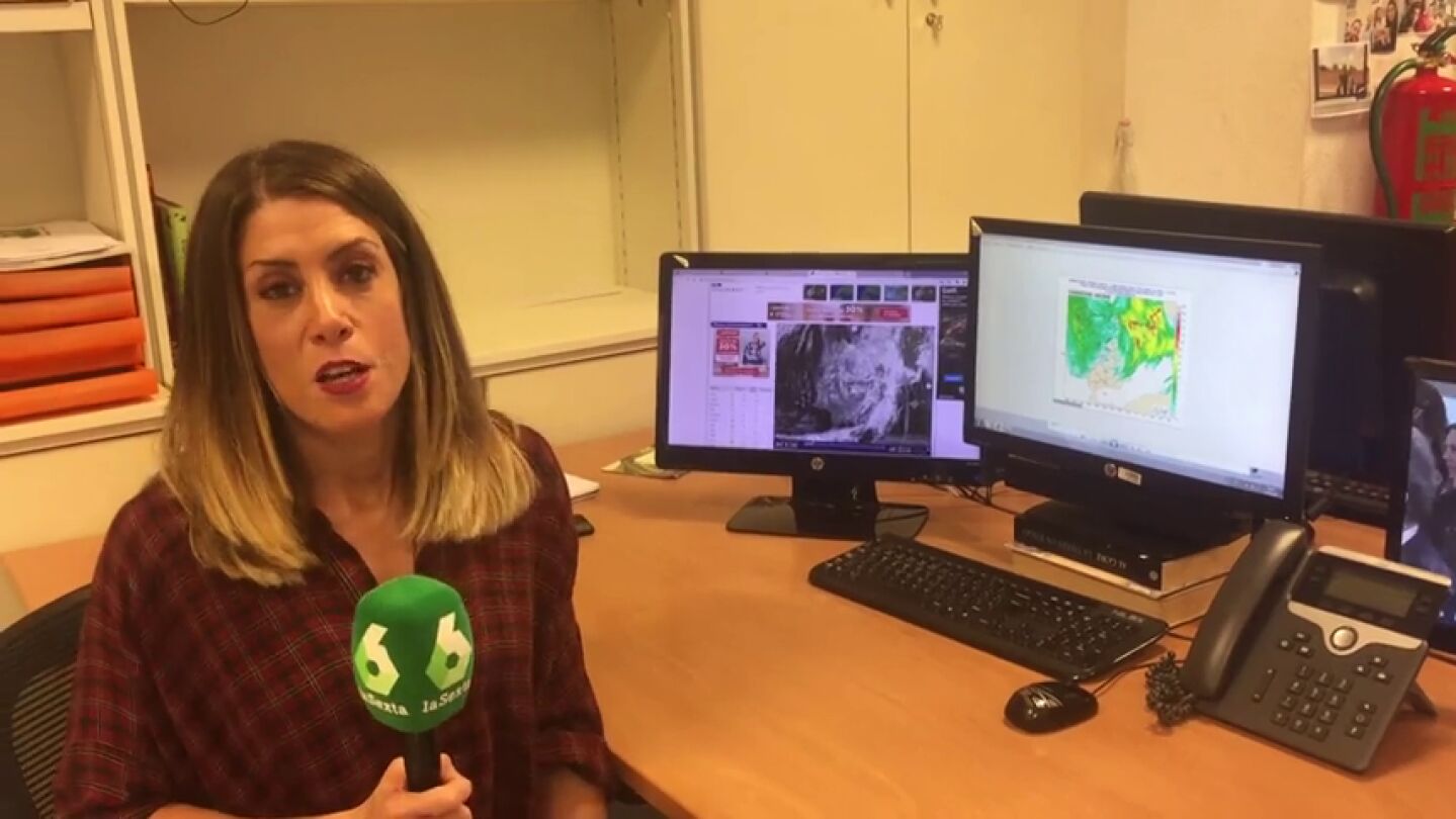 Los restos de Leslie dejar&aacute;n intensas lluvias en toda Catalu&ntilde;a, Arag&oacute;n y Baleares hasta la ma&ntilde;ana de este lunes