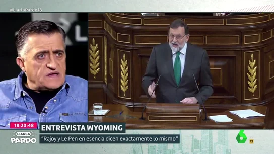 El Gran Wyoming y Rajoy El Gran Wyoming y Rajoy