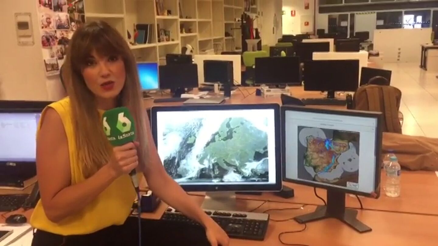 El sistema frontal que cruza Europa impulsa los restos de Leslie hacia el Mediterr&aacute;neo poniendo en riesgo el nordeste peninsular por fuertes tormentas
