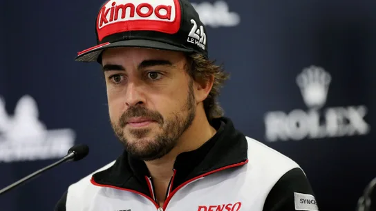 Fernando Alonso, en rueda de prensa Fernando Alonso, en rueda de prensa