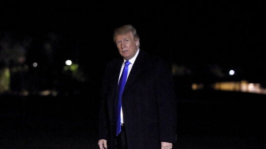 El presidente de EEUU, Donald Trump