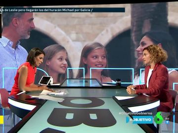 Meritxell Batet con Ana Pastor en El Objetivo Meritxell Batet con Ana Pastor en El Objetivo