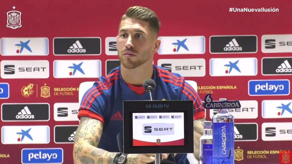 Sergio Ramos habla en rueda de prensa