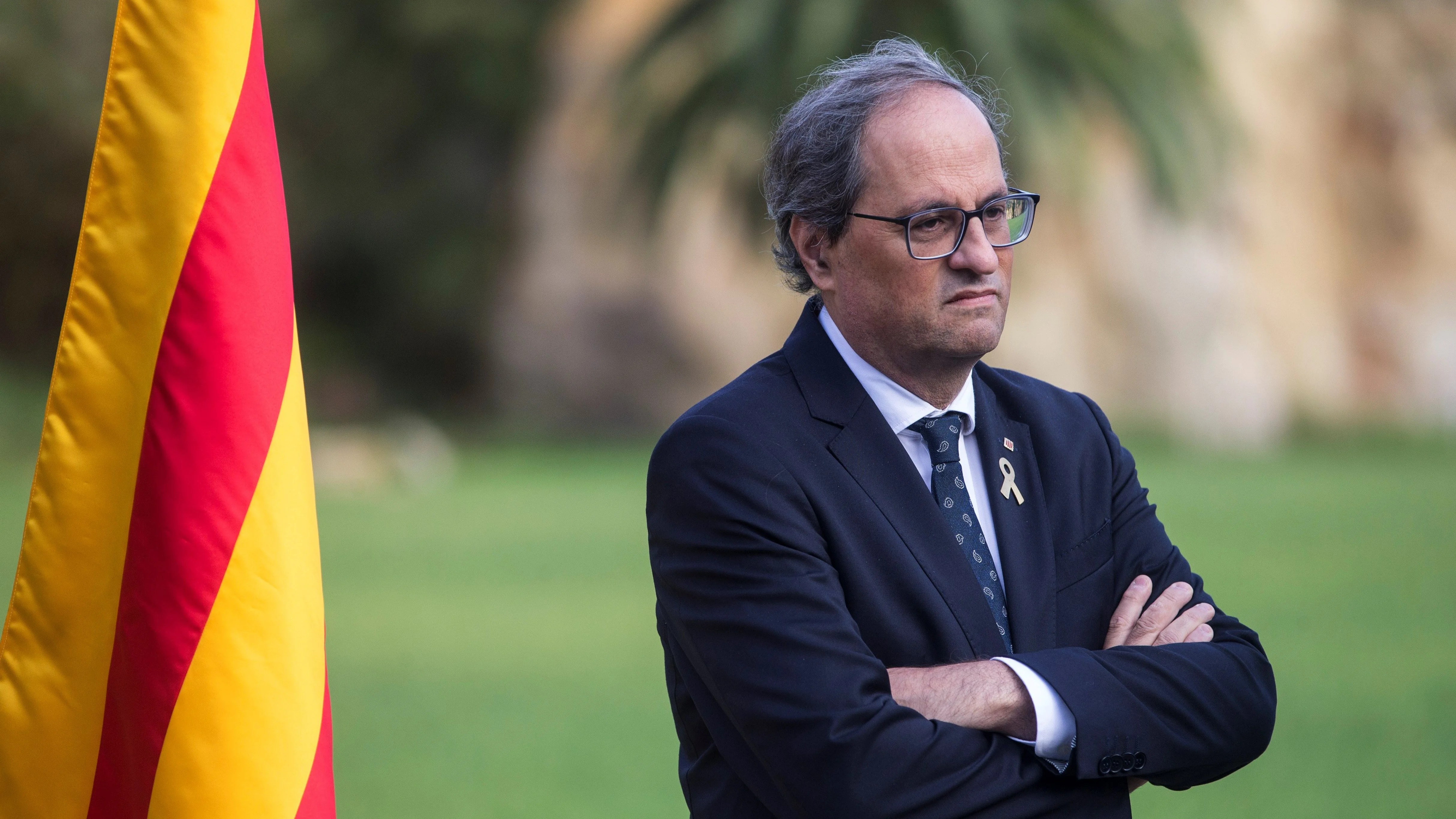 El presidente de la Generalitat, Quim Torra