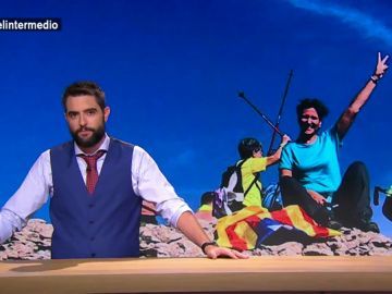 Dani Mateo, tras el ascenso de los independentistas a los picos catalanes: "Puede que no consigan liberar a los presos, pero van a conseguir unos glúteos de hierro" Dani Mateo, tras el ascenso de los independentistas a los picos catalanes: "Puede que no consigan liberar a los presos, pero van a conseguir unos glúteos de hierro"
