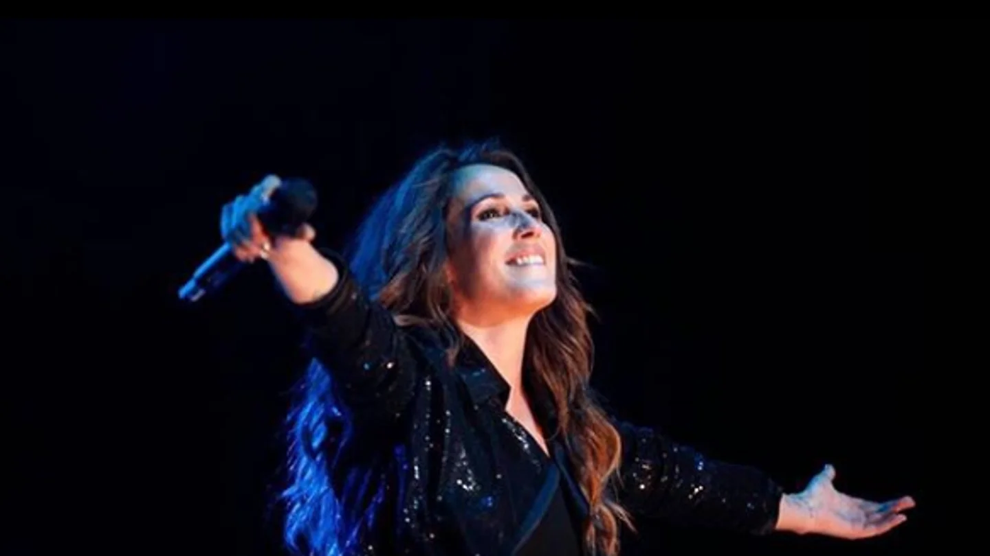 Malú durante un concierto Malú durante un concierto
