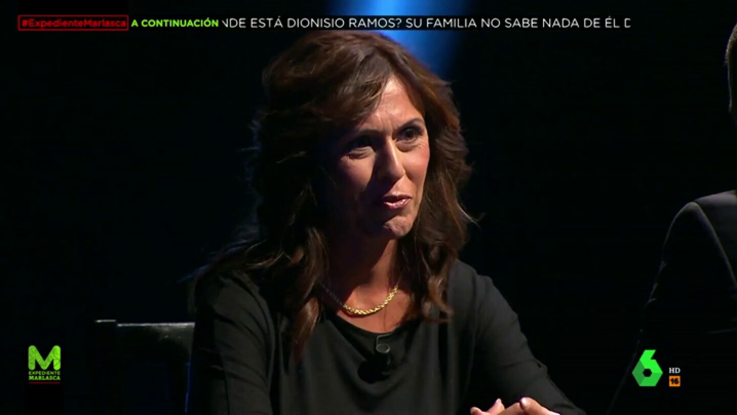 Nuria, hermana del desaparecido Dionisio Ramos