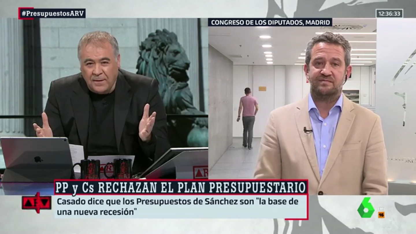 La crítica de Jaime Olano a los PGE, "la semilla de la próxima recesión": "Van en el sentido contrario de la ortodoxia económica" La crítica de Jaime Olano a los PGE, "la semilla de la próxima recesión": "Van en el sentido contrario de la ortodoxia económica"