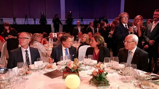 La mesa presidencial de la cena del Premio Planeta La mesa presidencial de la cena del Premio Planeta