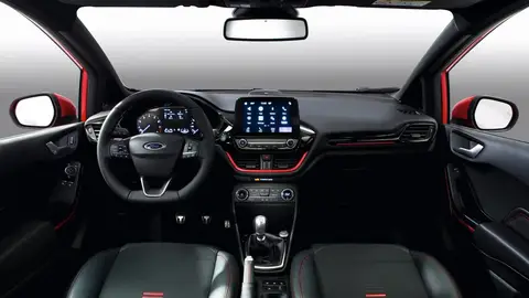 Interior del Ford Fiesta ST-Line Red Edition Interior del Ford Fiesta ST-Line Red Edition