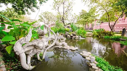 Museo Erawan Un elefante de tres cabezas
