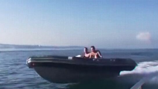 Imagen de una narcolancha