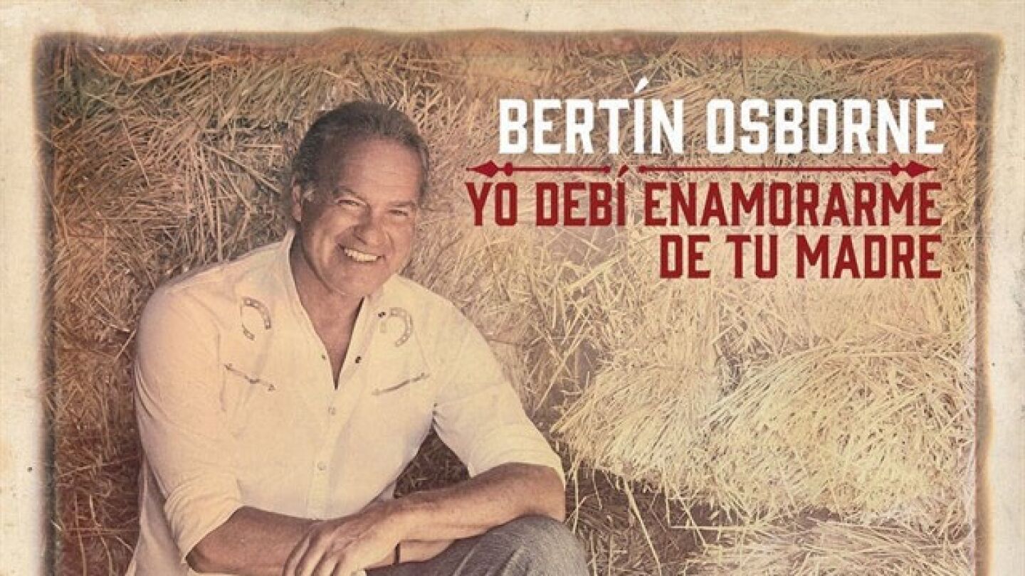 Portada del nuevo disco de Bert&iacute;n Osborne