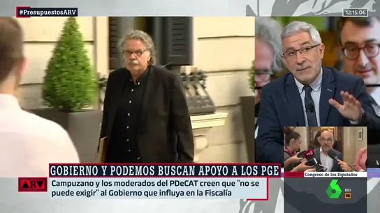 Llamazares, de ERC y PDeCAT: "Imagino que piensan que el Gobierno no puede hacer más que demostrar su desacuerdo sobre la prisión provisional" Llamazares, de ERC y PDeCAT: "Imagino que piensan que el Gobierno no puede hacer más que demostrar su desacuerdo sobre la prisión provisional"