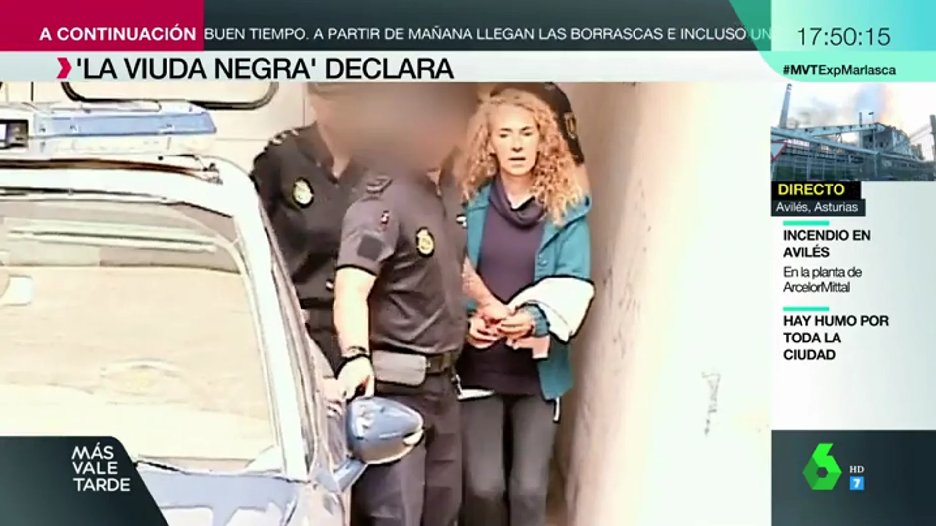 La viuda negra de Alicante y su cuidador declaran por petición propia: 