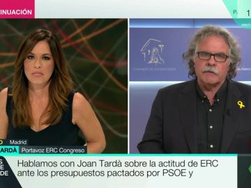 Joan Tardà, sobre la actitud de ERC ante los Presupuestos: "No vamos a negociar nada si el Gobierno no habla con la Fiscalía" Joan Tardà, sobre la actitud de ERC ante los Presupuestos: "No vamos a negociar nada si el Gobierno no habla con la Fiscalía"
