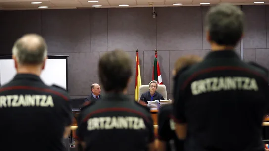 Imagen del juicio por la muerte de Íñigo Cabacas en Bilbao Imagen del juicio por la muerte de Íñigo Cabacas en Bilbao