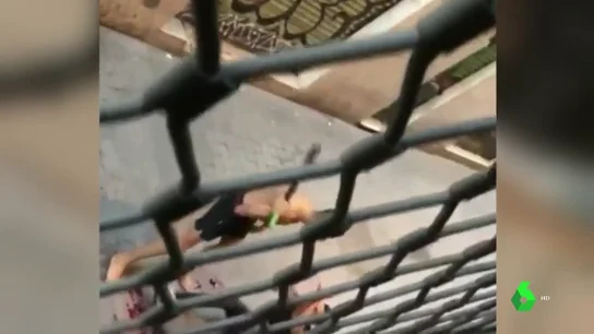 Pelea a machetazos en el Raval Pelea a machetazos en el Raval