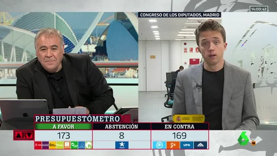 Antonio García Ferreras e Íñigo Errejón Antonio García Ferreras e Íñigo Errejón