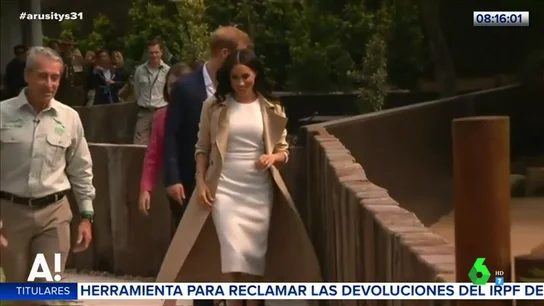 Las primeras imágenes de Meghan Markle embarazada Las primeras imágenes de Meghan Markle embarazada