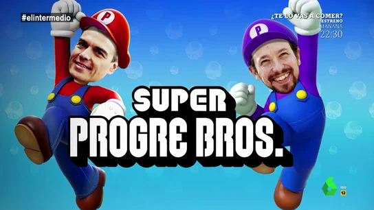'Super Progre Boss': el videojuego de los "brothers" Sánchez e Iglesias que lo peta entre los jóvenes 'Super Progre Boss': el videojuego de los "brothers" Sánchez e Iglesias que lo peta entre los jóvenes