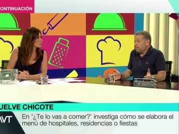 Chicote descubre las irregularidades en hospitales y residencias con '¿Te lo vas a comer?': "Para la recuperación de un enfermo la alimentación es crucial" Chicote descubre las irregularidades en hospitales y residencias con '¿Te lo vas a comer?': "Para la recuperación de un enfermo la alimentación es crucial"