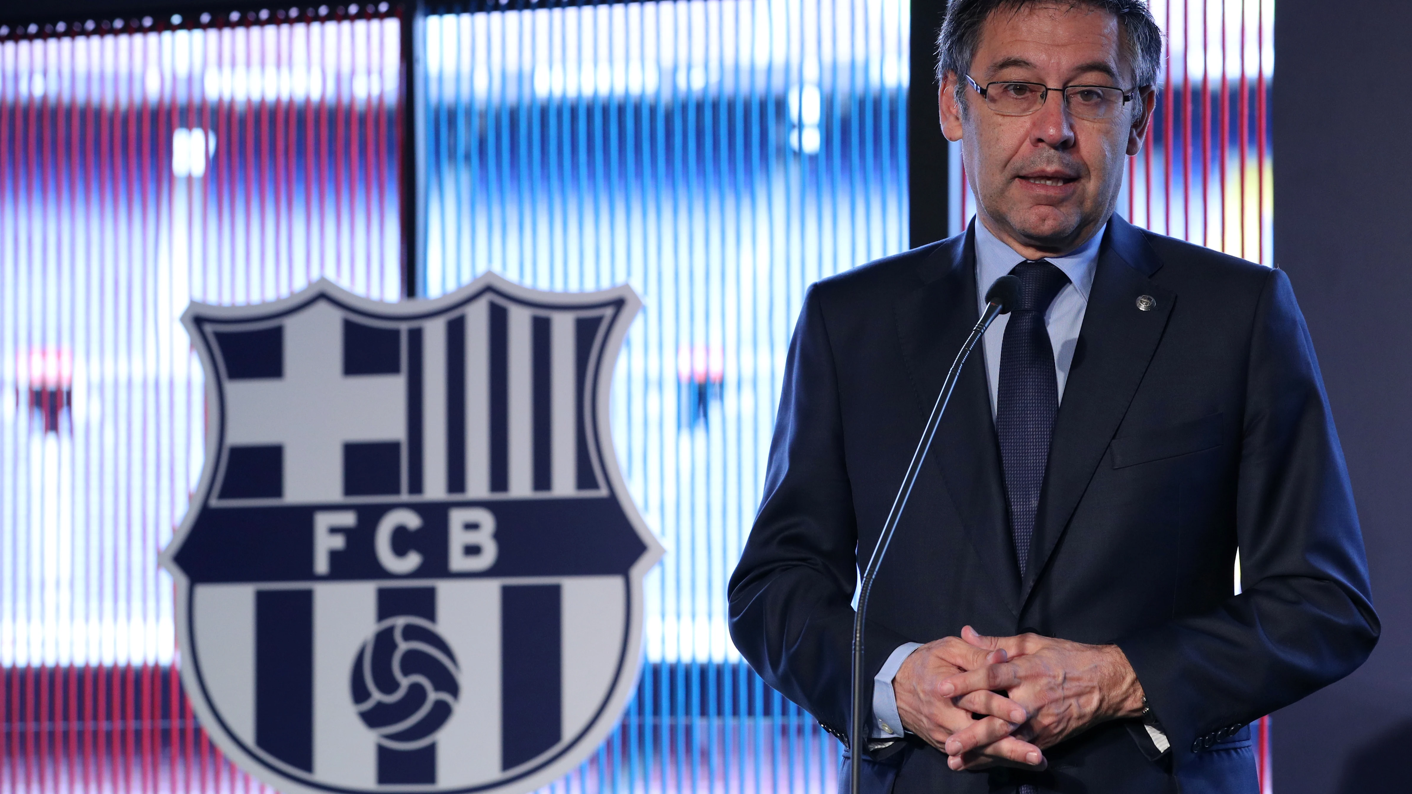 Bartomeu comparece ante los medios de comunicación