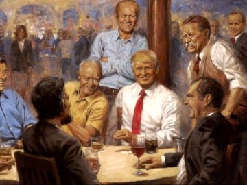 Trump, Aznar, Obama... estos son los retratos presidenciales más destacados Trump, Aznar, Obama... estos son los retratos presidenciales más destacados