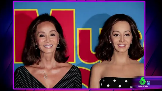 La figura de cera de Isabel Preysler La figura de cera de Isabel Preysler