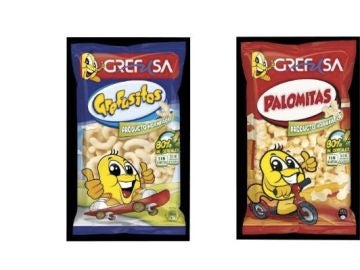 Lotes de gusanitos y palomitas retirados del mercado Lotes de gusanitos y palomitas retirados del mercado