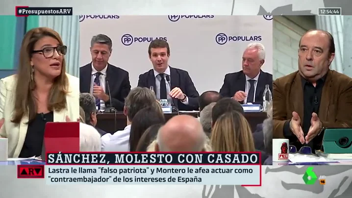 Debate en ARV sobre Pablo Casado