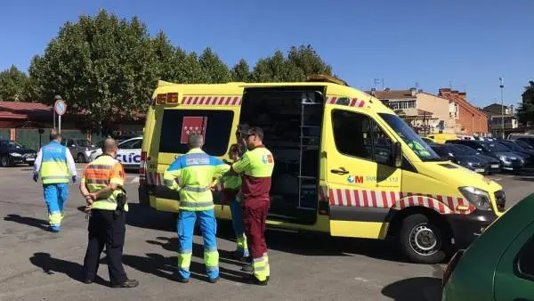 El párking en el que apareció muerto el hombre en Boadilla