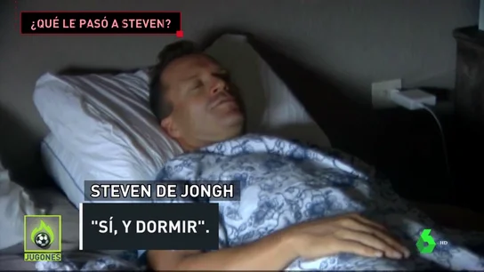LaSexta visita a Steven De Jongh en su casa tras su misterioso accidente: "Estoy feliz" LaSexta visita a Steven De Jongh en su casa tras su misterioso accidente: "Estoy feliz"