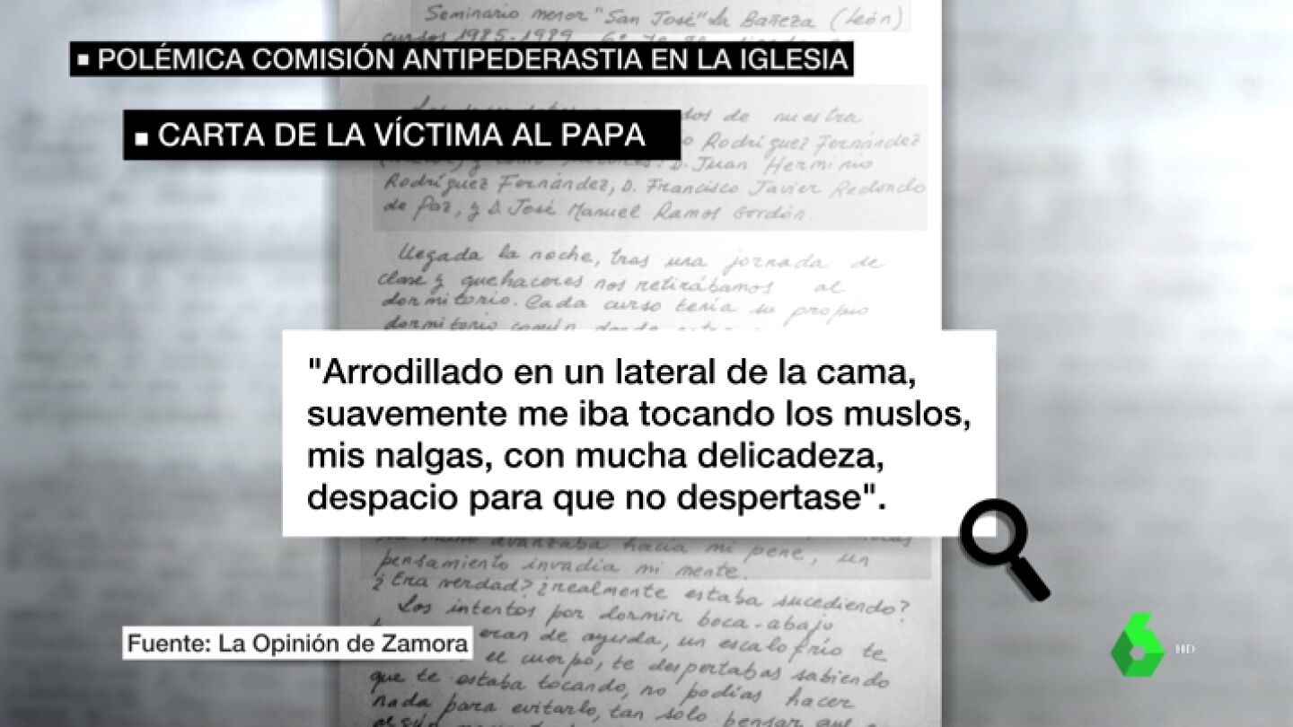 Estas son las tres pol&eacute;micas de la comisi&oacute;n antipederastia de la iglesia que indignan a las v&iacute;ctimas de La Ba&ntilde;eza