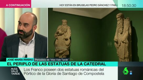 El periplo de las estatuas de la Catedral de Santiago: los Franco retrasan el proceso para devolver dos estatuas románicas