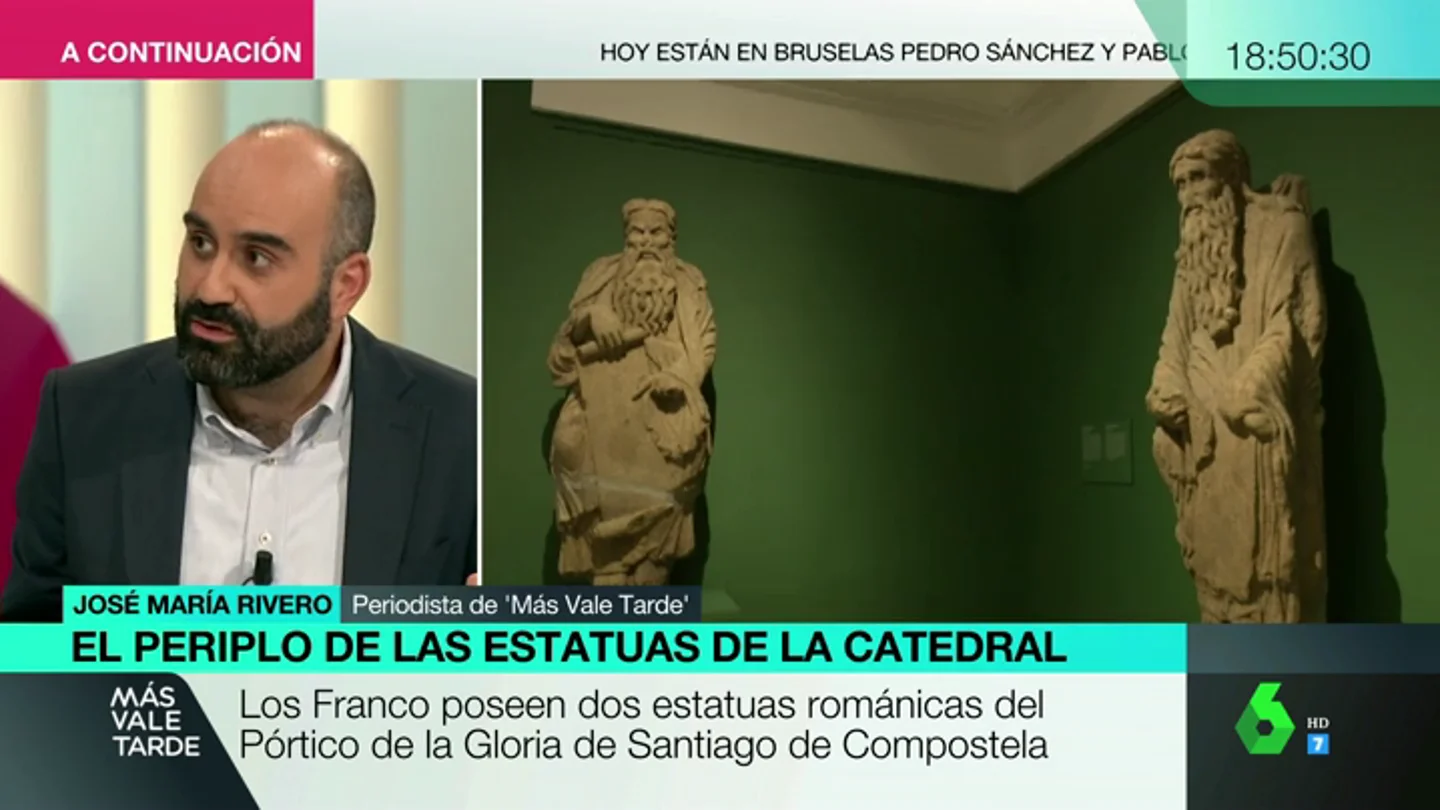 El periplo de las estatuas de la Catedral de Santiago: los Franco retrasan el proceso para devolver dos estatuas románicas El periplo de las estatuas de la Catedral de Santiago: los Franco retrasan el proceso para devolver dos estatuas románicas